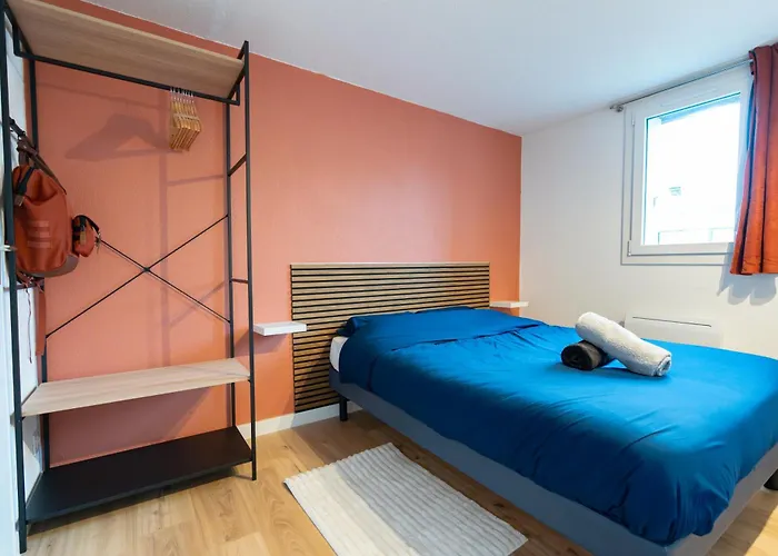 Duplex Pour Famille 4 Personnes, 100m, Tv 4k Appartement *