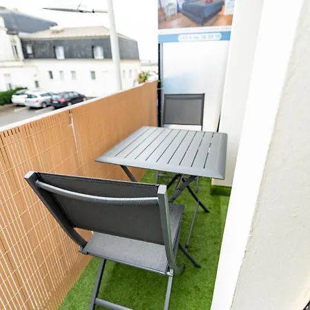 Duplex Pour Famille 4 Personnes, 100m, Tv 4k 아파트