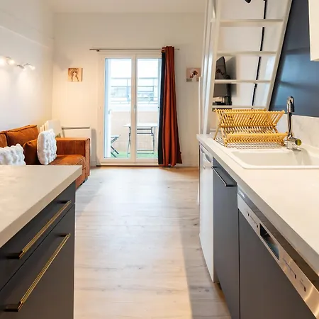 Duplex Pour Famille 4 Personnes, 100m, Tv 4k 아파트 생 질 크루아 드 비