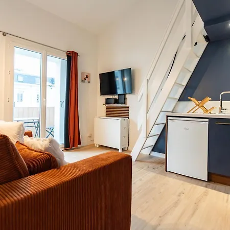 شقة Duplex Pour Famille 4 Personnes, 100m, Tv 4k سانت جيل كروا دي فيي