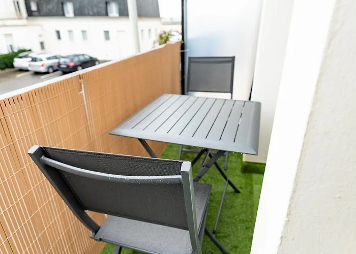 Duplex Pour Famille 4 Personnes, 100m, Tv 4k Apartamento