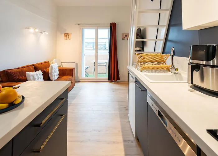 Duplex Pour Famille 4 Personnes, 100m, Tv 4k Apartamento Saint-Gilles-Croix-de-Vie