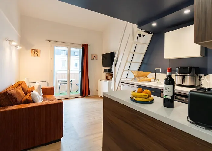 Apartamento Duplex Pour Famille 4 Personnes, 100m, Tv 4k Saint-Gilles-Croix-de-Vie